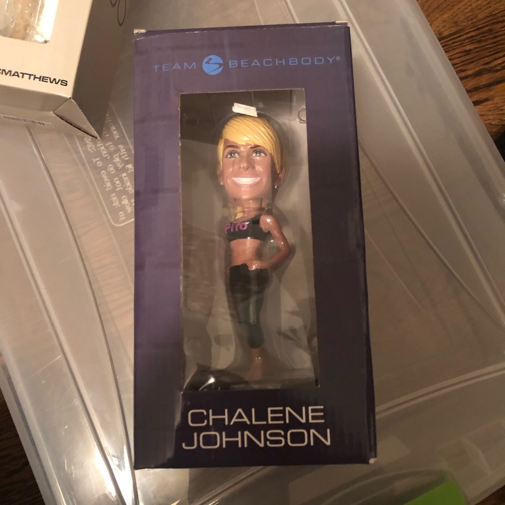 Beachbody BODi chalene johnson bobble head PiYo turbofire Chalean bobblehead